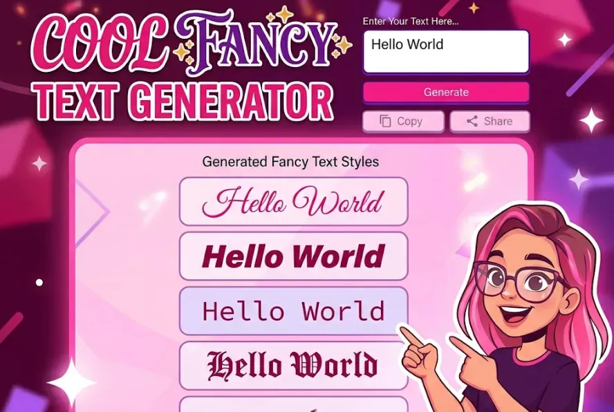 Cool Fancy Text Generator