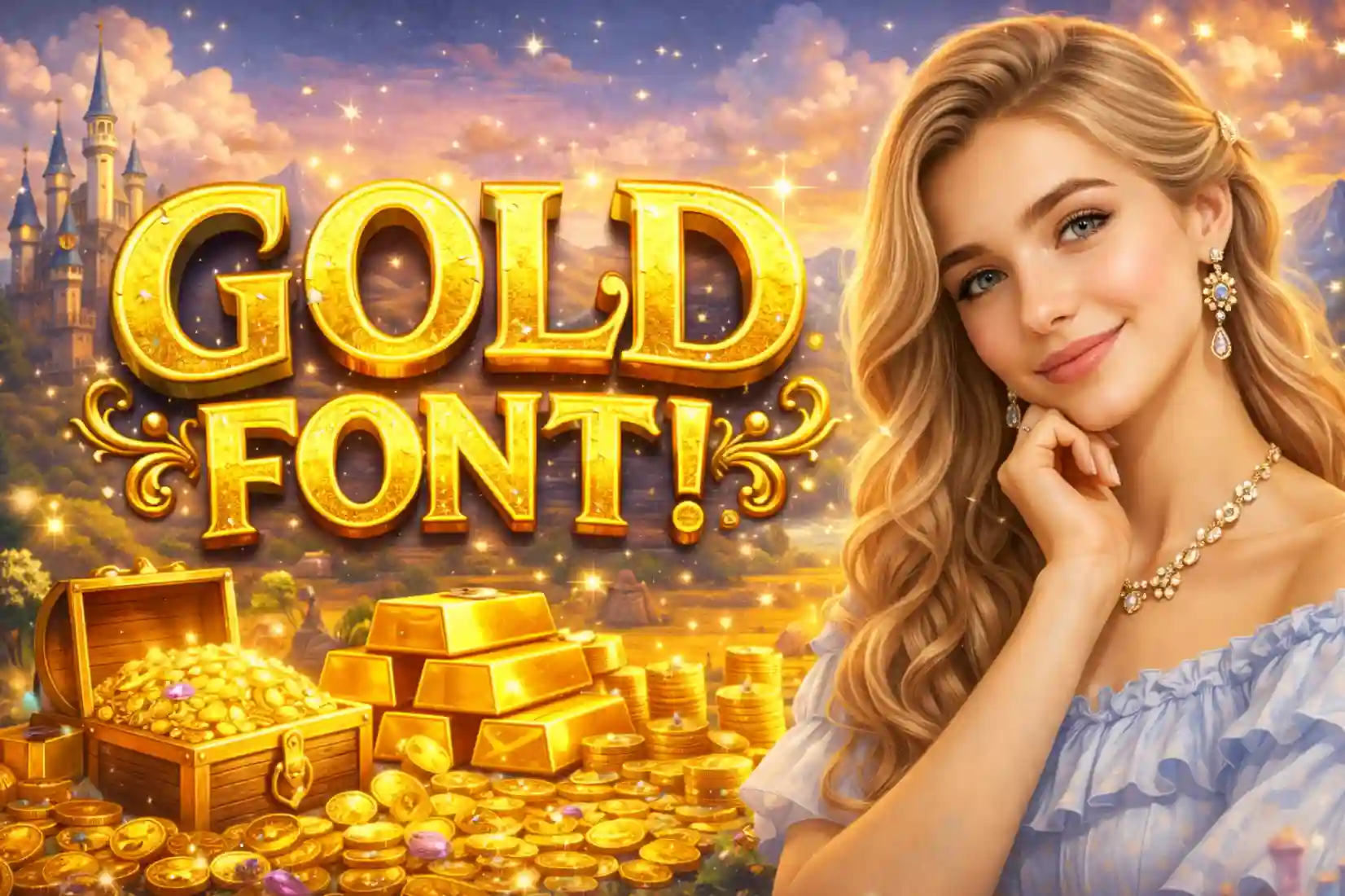 Gold Font Generator