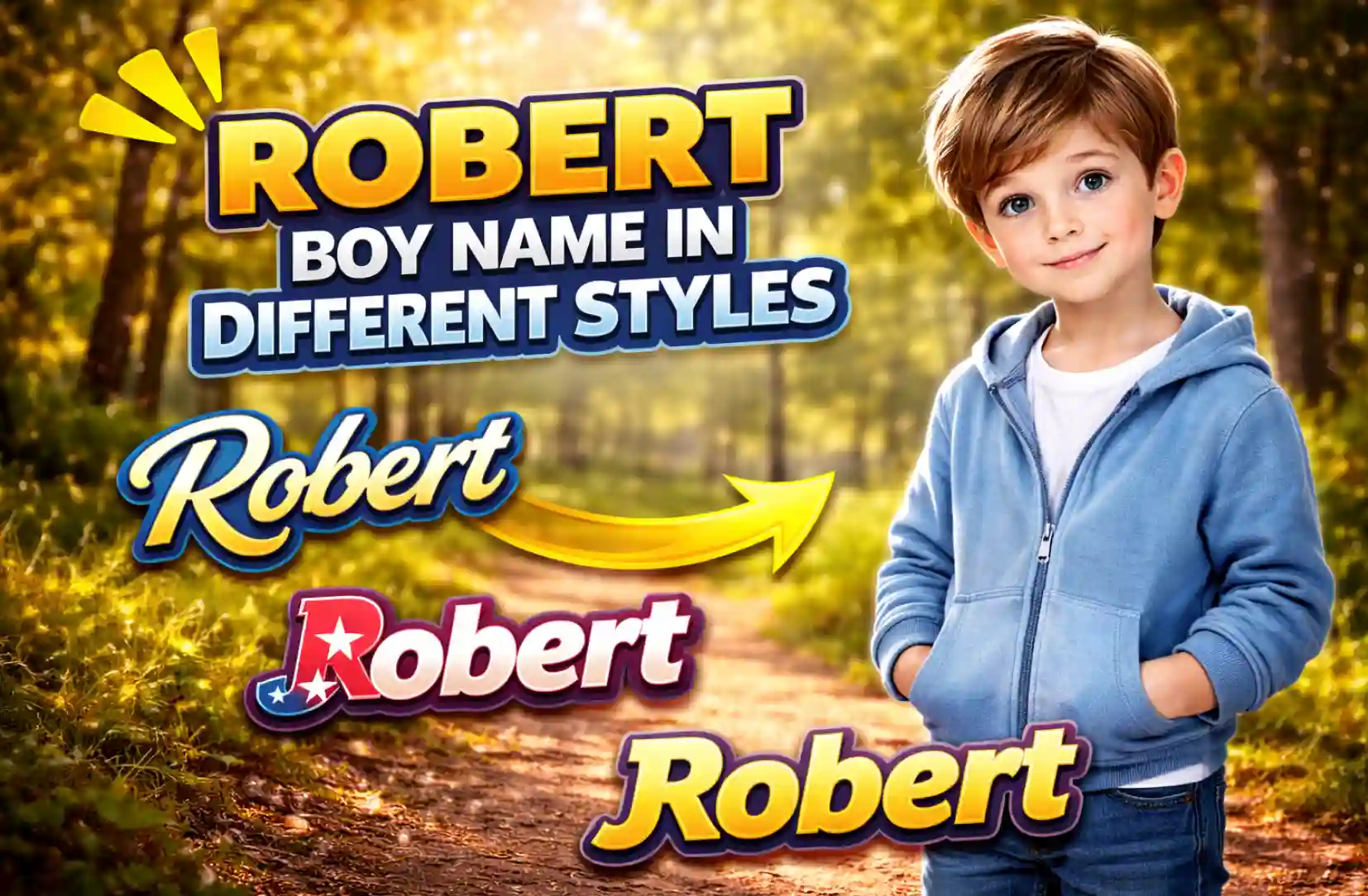 Robert Boy Fancy Text