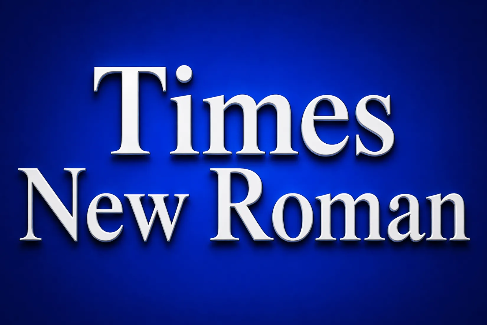 Times New Roman Font Generator